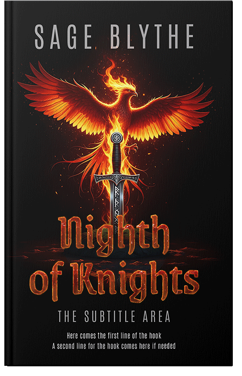 Front view of Premade Fantasy Book Cover - Tuscany