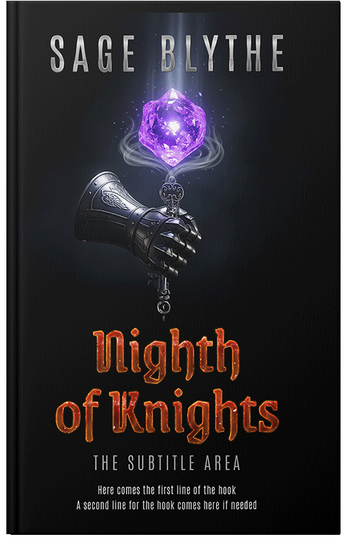 Front view of Premade Fantasy Book Cover - Cinder
