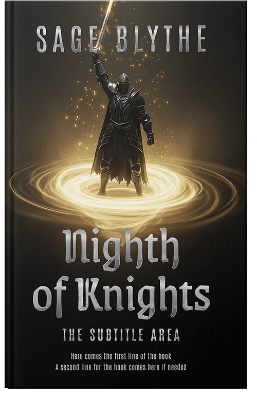 Front view of Premade Fantasy Book Cover - Rodeo Dust