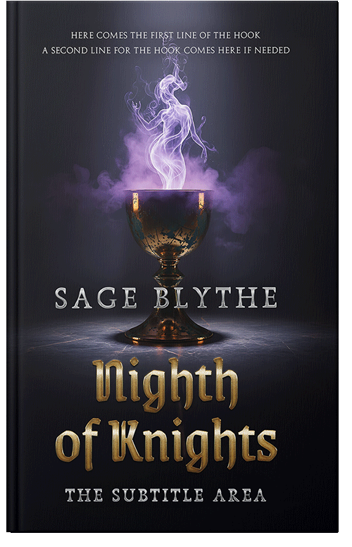 Front view of Premade Fantasy Book Cover - Cinder