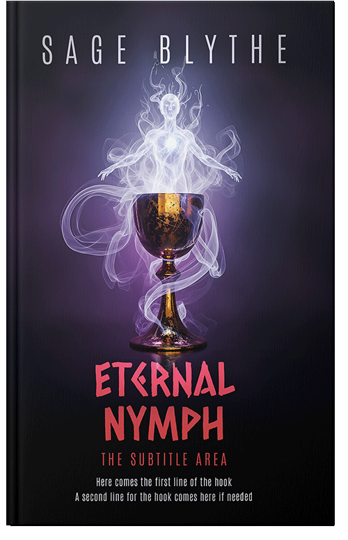 Front view of Premade Fantasy Book Cover - Vulcan