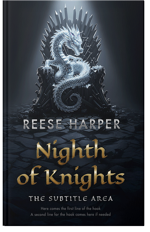 Front view of Premade Fantasy Book Cover - Bunker