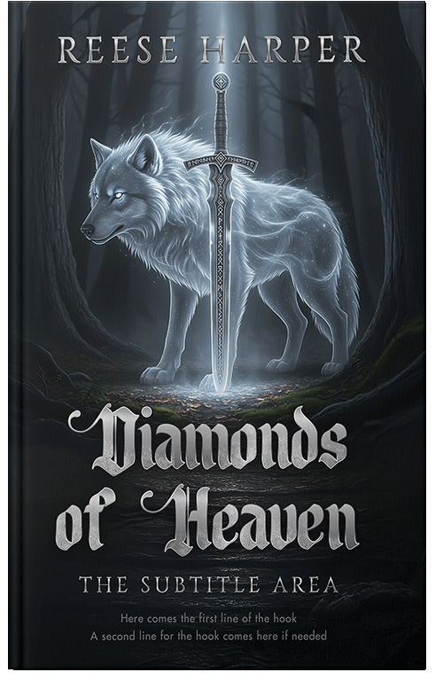 Front view of Premade Fantasy Book Cover - Bunker