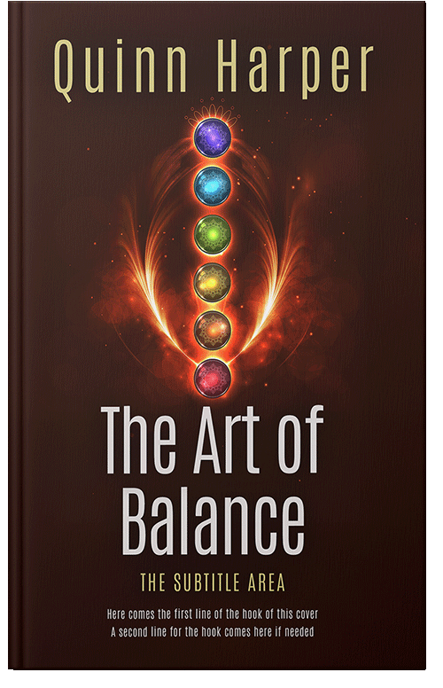 Front view of Premade Health & Mind & Body Book Cover - Wood Bark