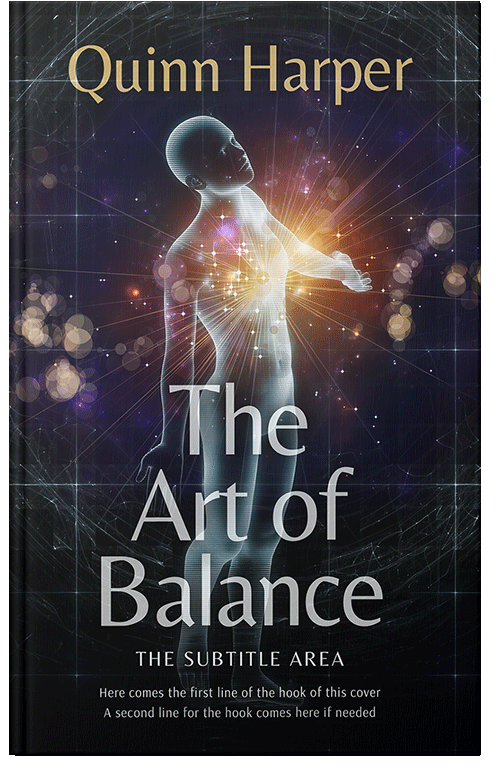 Front view of Premade Health & Mind & Body Book Cover - Cinder