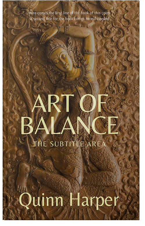 Front view of Premade Religion & Spirituality Book Cover - Dallas