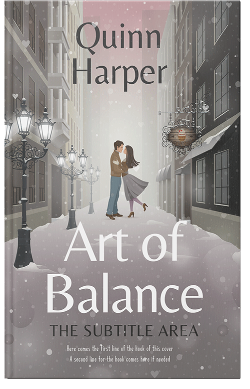 Front view of Premade Romance Book Cover - Zorba