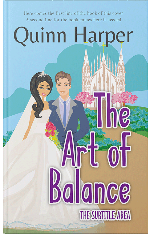 Front view of Premade Romance Book Cover - Tiara