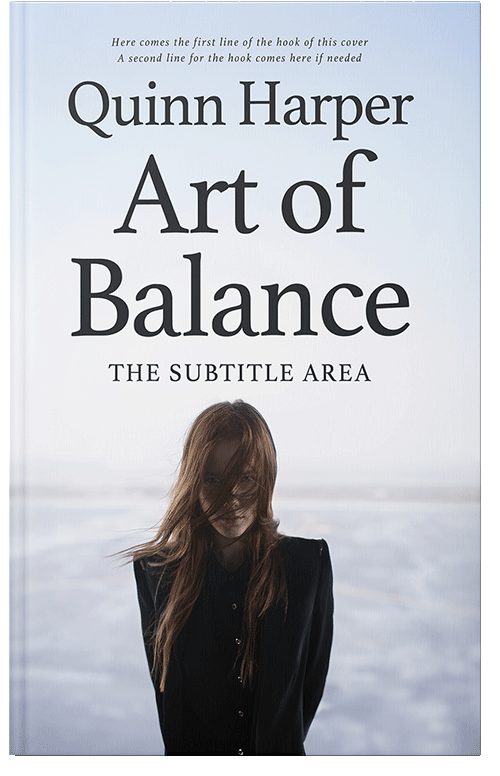 Front view of Premade Teen & Young Adult Book Cover - Cod Gray