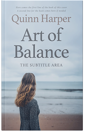 Pre Made Book Cover Heather