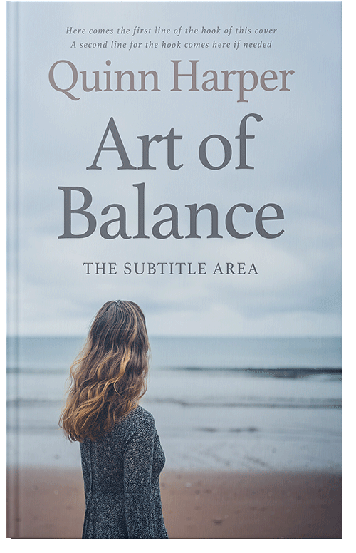 Front view of Premade Teen & Young Adult Book Cover - Heather