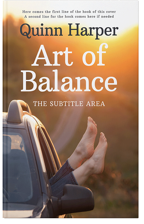 Front view of Premade Teen & Young Adult Book Cover - Spicy Mix