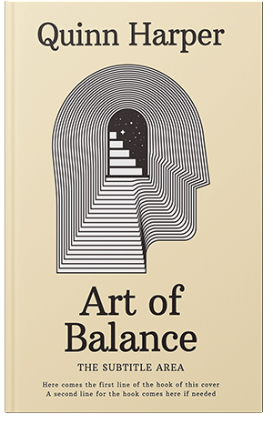 Premade Book Cover Wheatfield