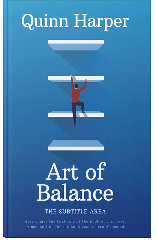 Front view of Premade Self-Improvement & Self-Help Book Cover - Matisse