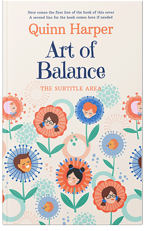 Premade Book Cover Spring Wood