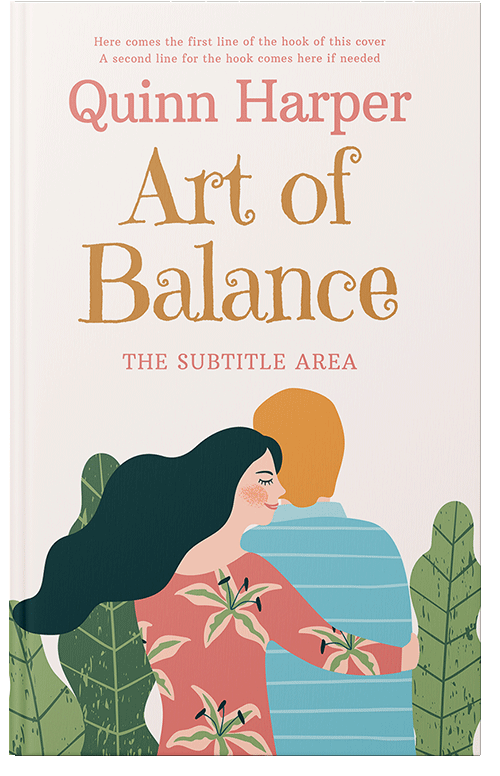 Front view of Premade Romance Book Cover - Te Papa Green