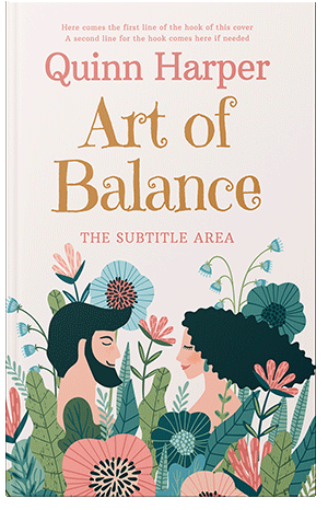 Premade Book Cover Blue Dianne