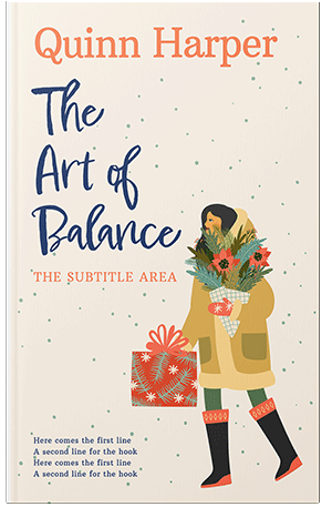 Premade Book Cover Linen