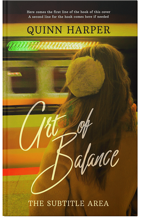 Front view of Premade Teen & Young Adult Book Cover - Bracken