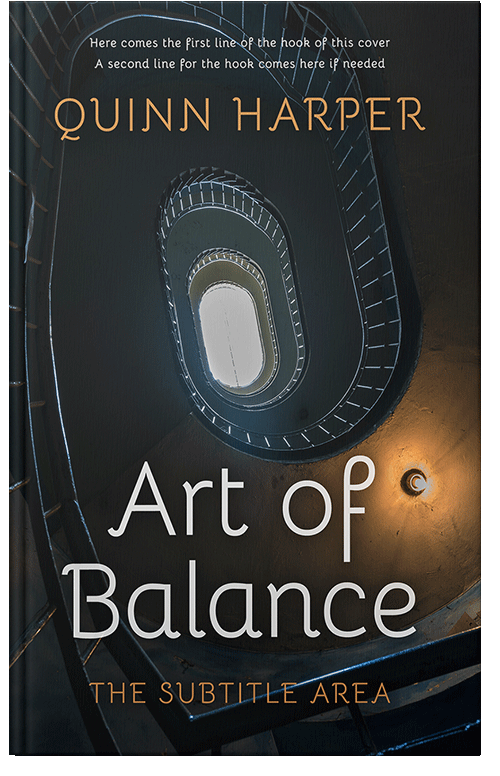 Front view of Premade Mystery & Thriller & Suspense Book Cover - Woodsmoke