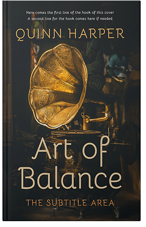 Premade Book Cover Heavy Metal