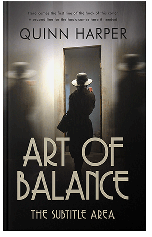 Premade Book Cover Ash