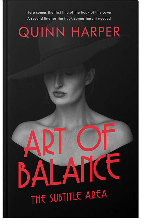 Front view of Premade Mystery & Thriller & Suspense Book Cover - Cod Gray