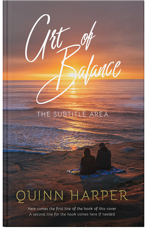 Front view of Premade Romance Book Cover - Ferra