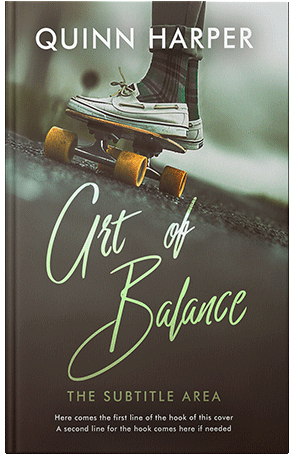 Premade Book Cover Taupe - ID 35405