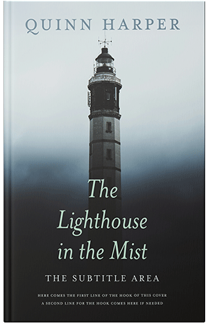 Premade Book Cover Shark