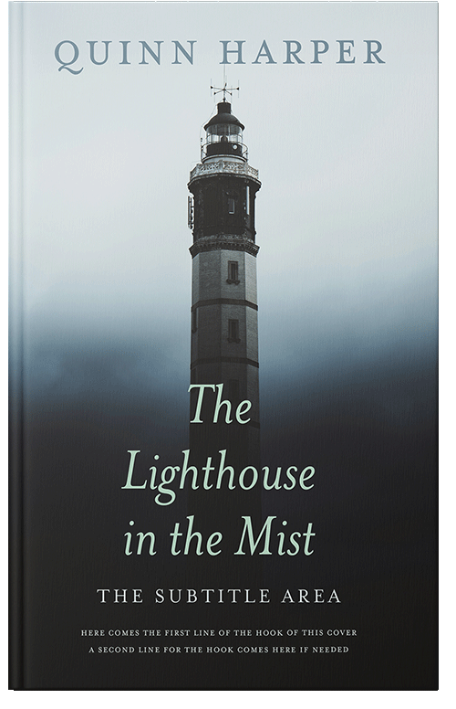 Front view of Premade Mystery & Thriller & Suspense Book Cover - Shark