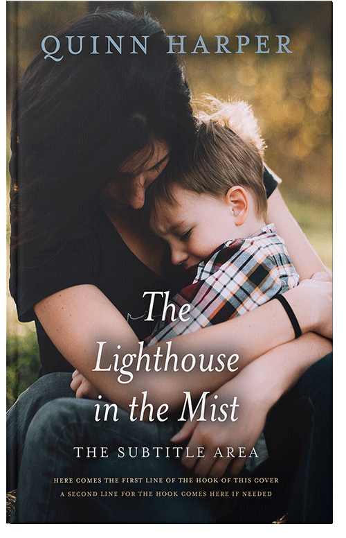 Front view of Premade Family & Parenting Book Cover - Rodeo Dust