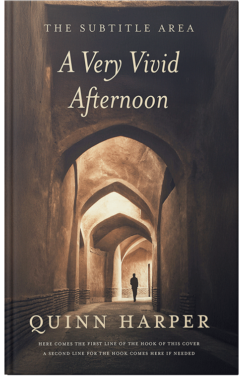 Front view of Premade Mystery & Thriller & Suspense Book Cover - Dune