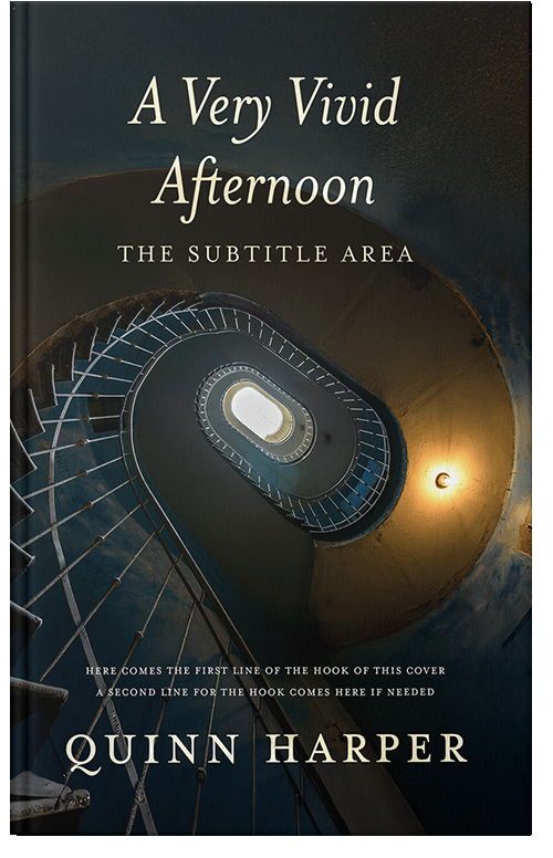 Front view of Premade Mystery & Thriller & Suspense Book Cover - Woodsmoke