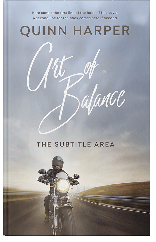 Front view of Premade Action & Adventure Book Cover - Bombay