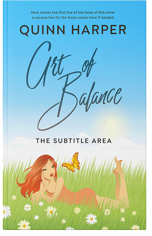 Front view of Premade Nature Book Cover - Ziggurat