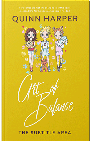 Premade Book Cover Corn