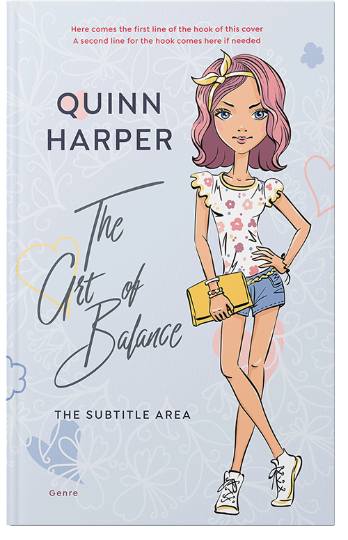 Front view of Premade Teen & Young Adult Book Cover - Athens Gray