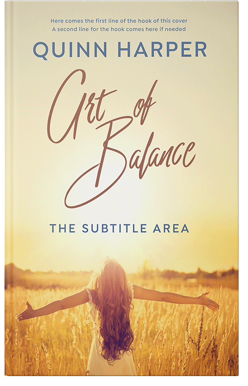 Front view of Premade Health & Mind & Body Book Cover - Mint Julep