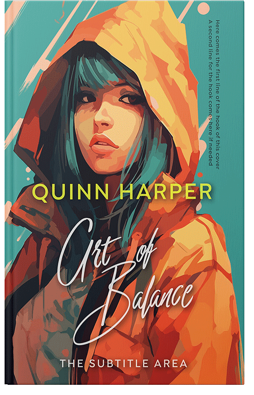 Front view of Premade Teen & Young Adult Book Cover - Spectra