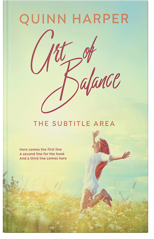 Front view of Premade Nature Book Cover - Tusk