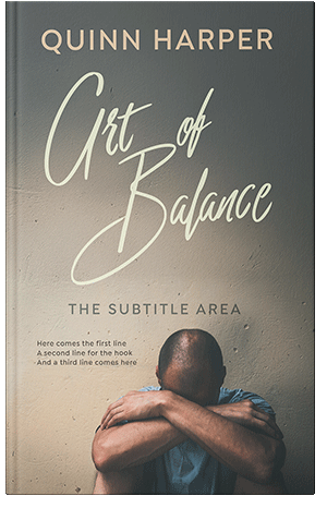 Premade Book Cover Storm Dust