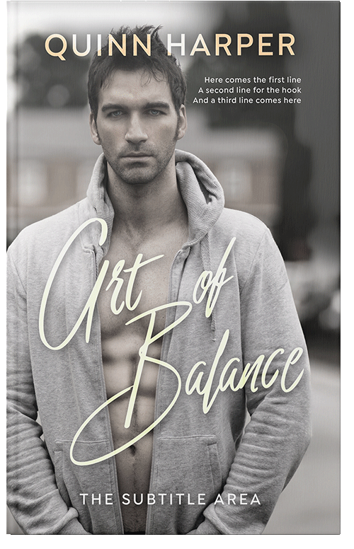 Front view of Premade Erotica Book Cover - Cloudy