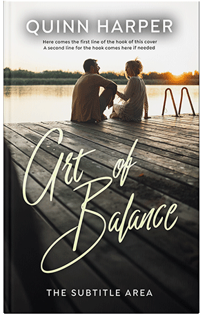 Premade Book Cover White Rock