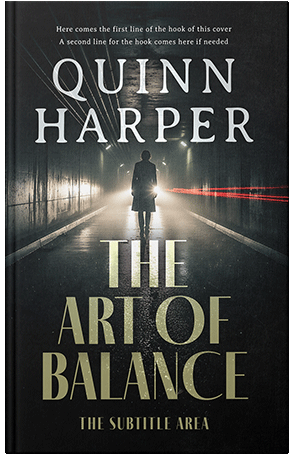 Premade Book Cover Bison Hide