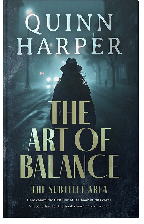 Front view of Premade Mystery & Thriller & Suspense Book Cover - Gable Green