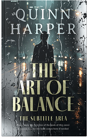 Premade Book Cover Outer Space