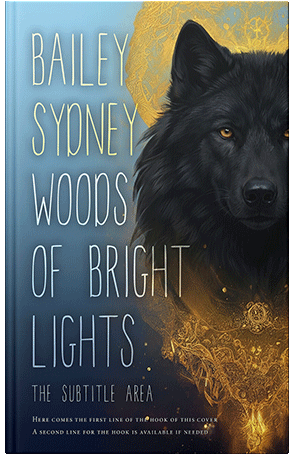 Premade Book Cover Ebony Clay