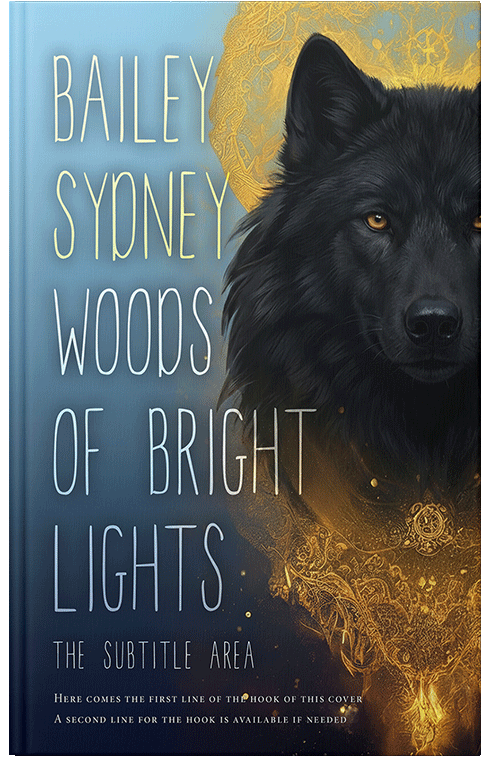 Front view of Premade Fantasy Book Cover - Ebony Clay