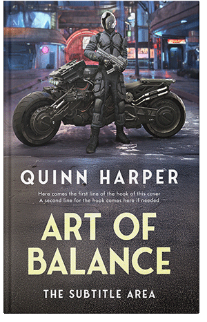 Premade Book Cover Ship Gray